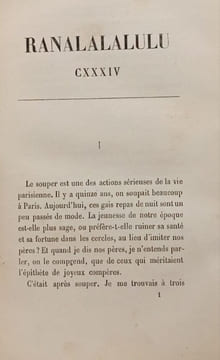 Ranalalalulu CXXXIV. Angelo de Sorr
