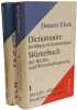 Dictionnaire juridique et &eacute;conomique W&ouml;rterbuch der Rechts- und Wirtschaftssprache - VOLUME 1 & 2. Doucet/Fleck