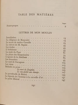 Lettres de mon moulin. Alphonse Daudet
