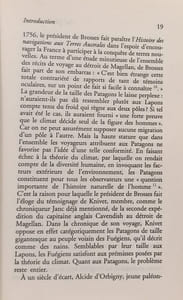 Les géants patagons: voyage aux origines de l'homme