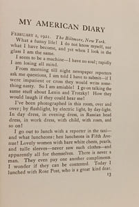 My American Diary