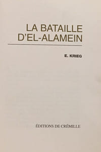 La bataille d'El-Alamein