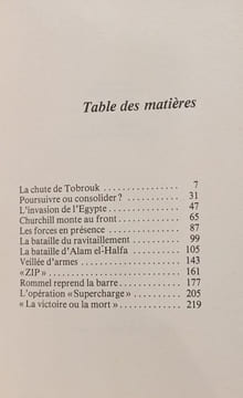 La bataille d'El-Alamein. E. Krieg