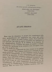 L'œuf et son dynamisme organisateur