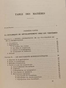 L'œuf et son dynamisme organisateur