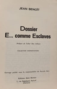 Dossier E... comme Esclaves