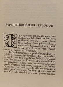 Monsieur Barbe-Bleue... et Madame