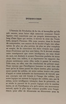 L'Évolution créatrice. Henri Bergson