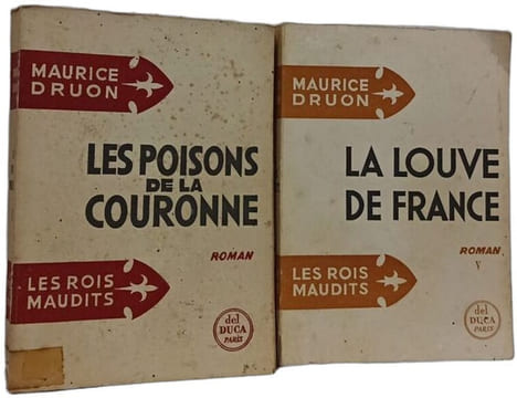 Les rois maudits Tome1+Tome2+Tome3+Tome5. Maurice Druon