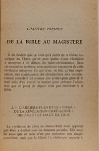 Le message de Dieu