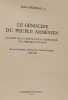 Le g&eacute;nocide du peuple arm&eacute;nien. Jean M&eacute;cerian  s.j