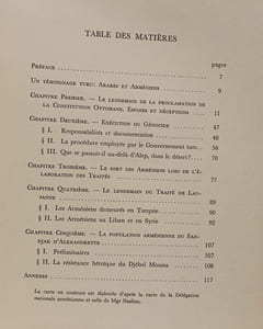 Le génocide du peuple arménien