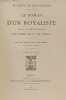 Le Roman d'un royaliste: Souvenirs du Cte de Virieu - 5e &eacute;dition. Mme Costa de Beauregard
