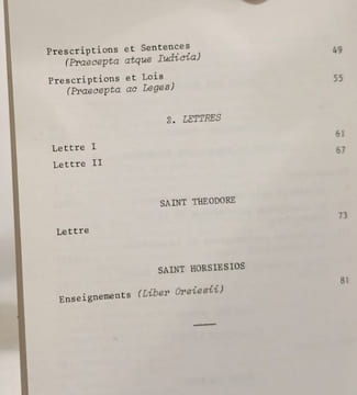L'esprit du monachisme pachômien - spiritualité orientale n°2. P. Placide Deseille