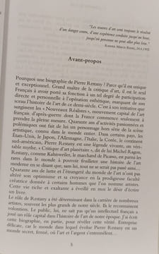 Pierre Restany l'alchimiste de l'art. Périer Henry