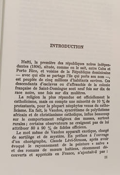 Le Vaudou : magie ou religion. JEAN KERBOULL