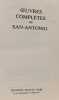 Œuvres compl&egrave;tes de San-Antonio Tome 20. San-Antonio