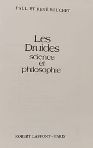 Les Druides science et philosophie