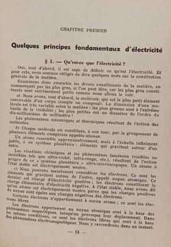 Cours élémentaire de radiotechnique Tome 1. R. Raffin