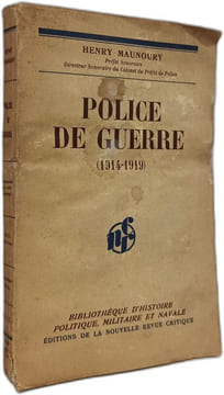 Police de guerre (1914-1919). Henry Maunoury
