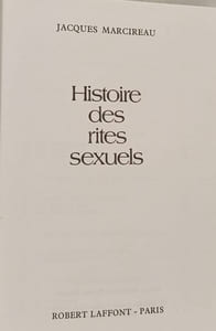 Histoire des rites sexuels