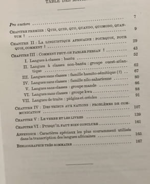 Langues et langage en Afrique noire. Pierre Alexandre