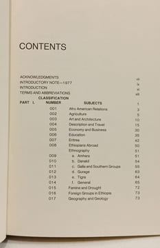 Ethiopian Perspectives: A Bibliographical Guide to the History of Ethiopia (African Special Bibliographic). Unknown  Brown Clifton F