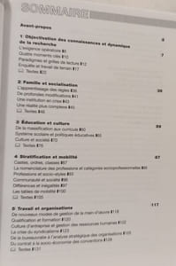 Grands domaines et notions clés de la sociologie