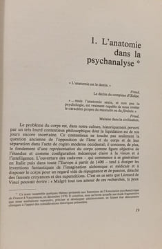 Corps du vide et espace de séance. Pierre Fédida