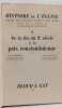 De la fin du 2e si&egrave;cle &agrave; l apaix constantinienne - Histoire de l'&Eacute;glise depuis les origines jusqu'&agrave; nos jours 2. J. Lebreton  Jacques Zeiller