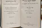 Pentateuch with Targum Onkelos Haphtaroth and Rashi's Commentary. Rev. M. Rosenbaum and Dr. A. M. Silbermann