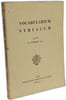 Vocabularium Syriacum. R. K&ouml;bert S.J