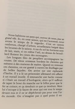 Faust au village. Jean Giono