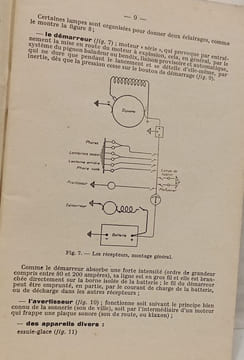 Cours sur l'électricité dans l'automobile en six leçons : fonctionnement pannes et remèdes. Collectif
