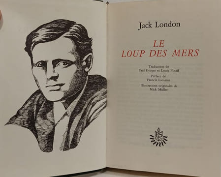 Avant Adam + Le loup des mers --- 2 livres. Jack London
