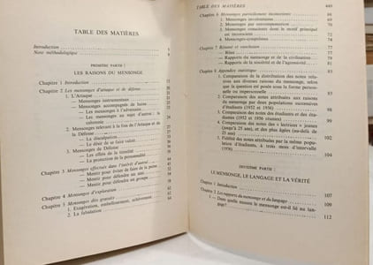 Les fondements du mensonge