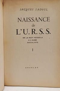 Naissance de l'U.R.S.S. - 1. De la nuit féodale à l'aube socialiste