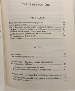 ISAAC ABRAVANEL. La mémoire et l'espérance. Attias Jean-Christophe