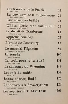 15 aventures de cow-boys. Claude Appell