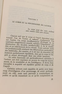 Être acteur : technique du comédien