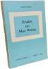 &Eacute;tudes sur Max Weber. Julien Freund