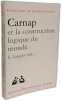 Carnap Et La Construction Du Monde (Problemes & Controverses). Laugier Sandra