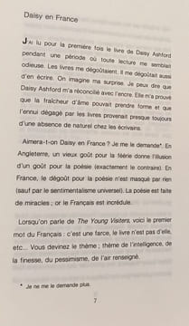 Jeunes visiteurs. Ashford Daisy