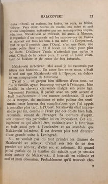 Maïakovski : vers et proses. Vladimir Maïakovski