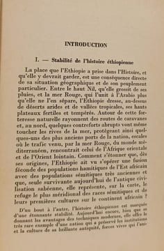 Que sais-je? Histoire de l'Éthiopie. Jean Doresse