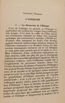 Que sais-je? Histoire de l'Éthiopie. Jean Doresse