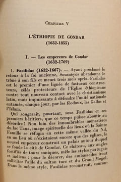 Que sais-je? Histoire de l'Éthiopie. Jean Doresse