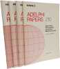 Adelphi Papers 210+215+219+220 --- 1986-1987. John van Oudenaren