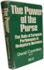 Power of the Purse: Role of European Parliaments in Budgetary Decisions (P.E.P. S.). etc.  Coombes David