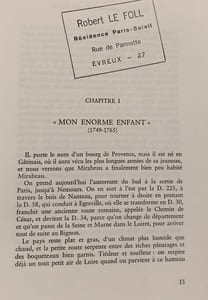 Mirabeau l'homme à la vie brûlée